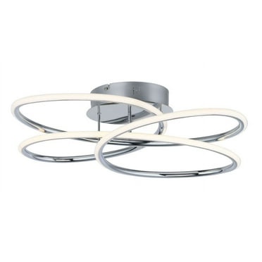 -40W 1 Led Flush Mount-20.25 Inches Wide By 7.5 Inches High Et2 Lighting E24134-Pc