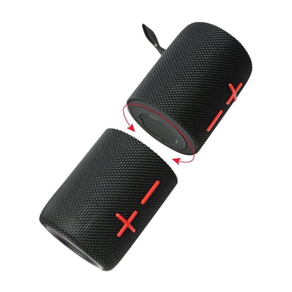 40W 2-In 1 Wireless Portable Speaker with Split Design, Colorful Light, TWS Interconnection, 8h Playtime