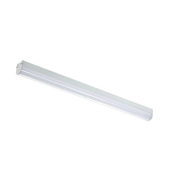 40W 4 ft. 50K 5200 Lumens 90-277V Linear Strip Light, White - 4 per Case