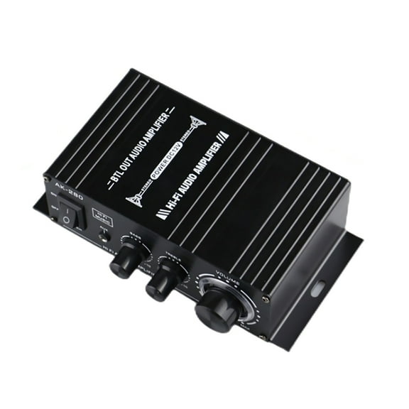 40W+40W Digital Amplifier Enhance Entertainment with Low Distortion Audio Accessory Amplifier AK280