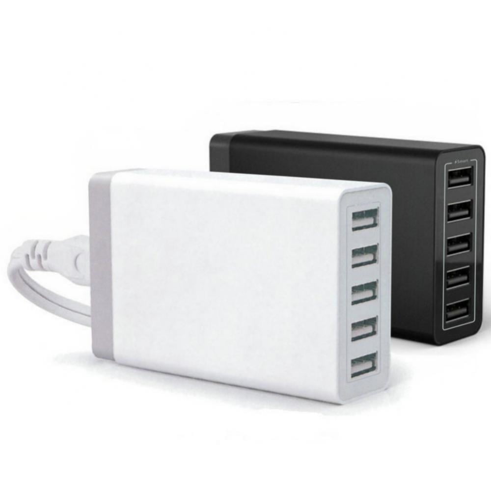 40W 5-Port 8A High Speed Multiple USB Charger with Smart 40W 5-Port 8A High Speed Multiple USB Charger with Smart
