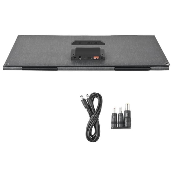 40W ETFE Solar Panel Charger Portable and Foldable Designing with USB and Type C Outputs for Outdoor Activity