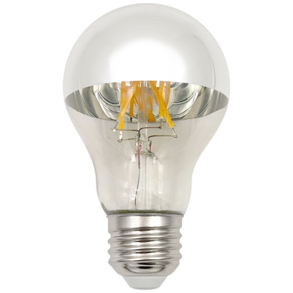 40W Equivalent Tesler Half Silver 4W LED Dimmable Standard