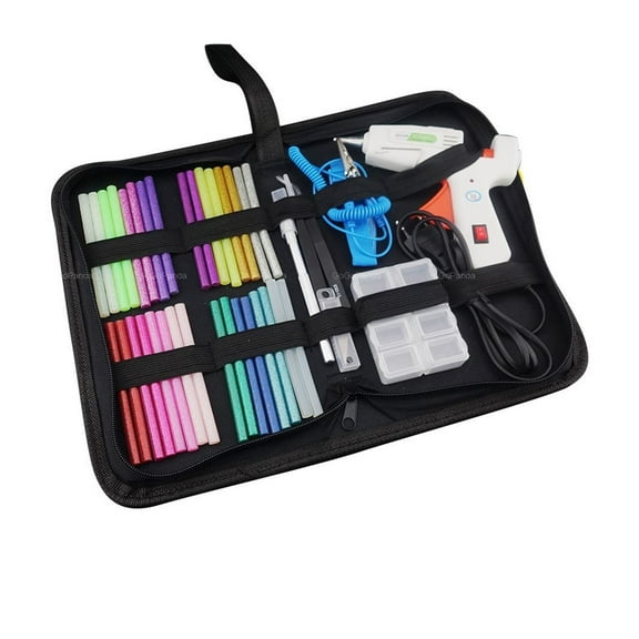 40W Glue Gun Set Electric Heat Hot Melt Crafts Repair Tool Professional DIY 40W For Home DIY, Christmas Gifts, Crafts ,Plug and Heat