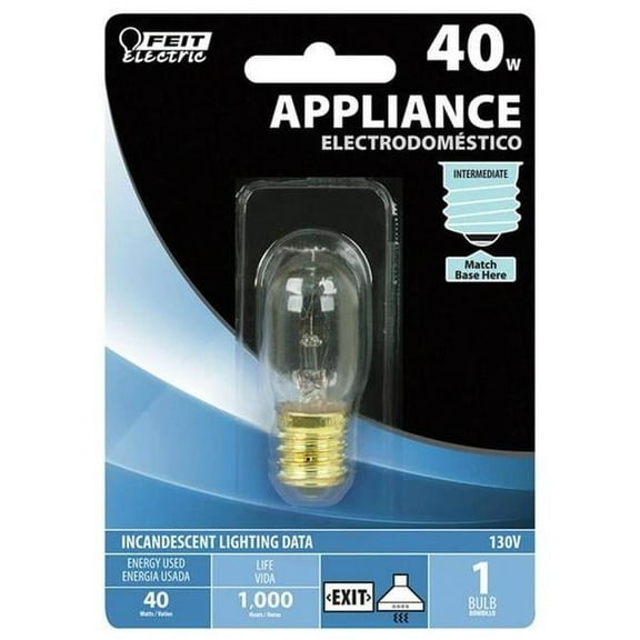 40W In T7 E17 Intermediate Base Incandescent LED Light, Soft White