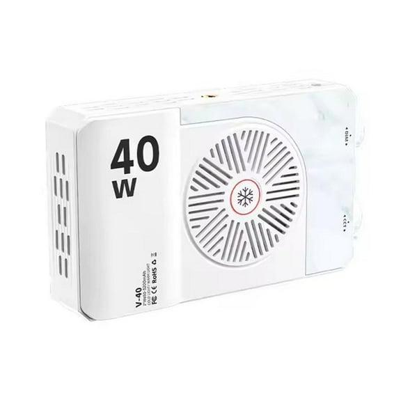 40W LED Camera Light 2500K-9000K Bi-Color 4400mAh Video Light CCT Portable Light Camera Handle On Photography Lamp S2M2 With C1A1