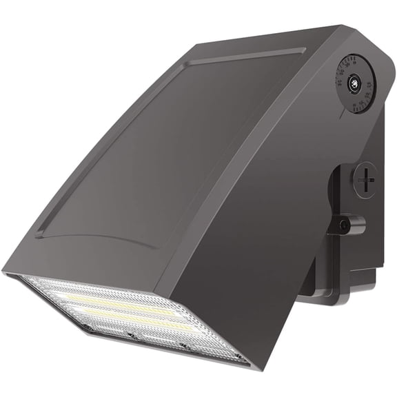 40W LED Wall Pack Light 5200 Lm 5000K IP65 Waterproof Full Cut-Off Adjustable Exterior Light