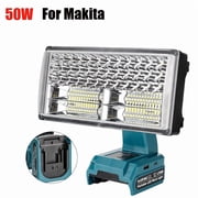 40W Outdoor Portable Work Light, Compatible with Ma*kita 18V Battery