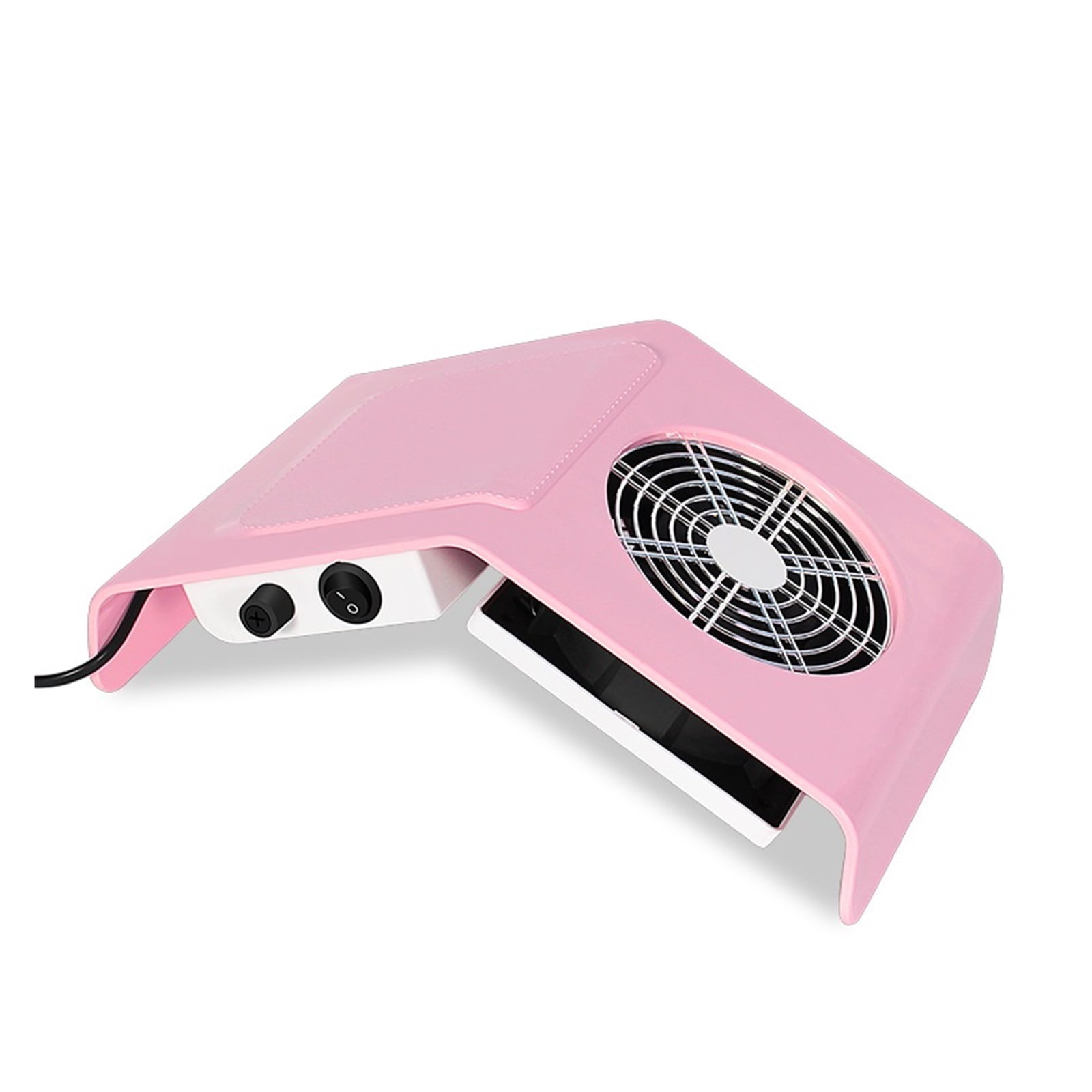 40W Pink Or White Nail Dust Collector Nail Suction Fan Nail Dust Vacuum