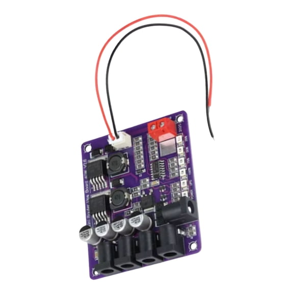 40W Power Module 4 Channel Output Mini UPS Battery Charging Board 12.6V