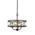 thumbnail image 1 of 40W X 3 Modica Metal Pendant Fixture (Edison Bulbs Not Included), 1 of 3