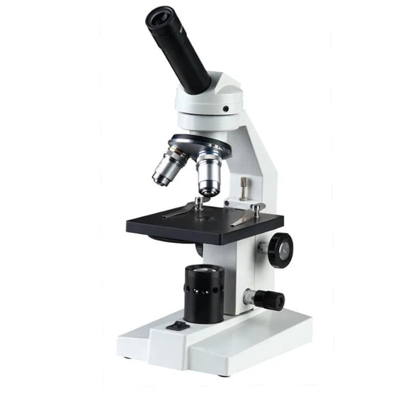40X 100X 400X Compound Advance Biological Student Lab Microscope Coarse Fine Dual ,High Clarity
