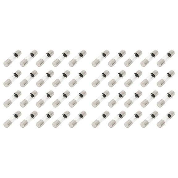 40X 250 V 2A F2Al Quick F Link Glass Tube Fuse 5 mm X 20 Mm