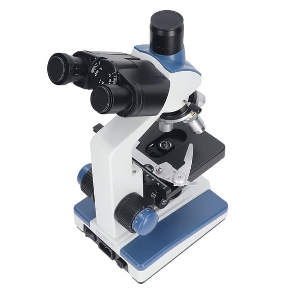 40X-2500X Trinocular Biological Microscope with LED Illumination and Adjustable Mechanical Stage for Professional Laboratory and Educational Research