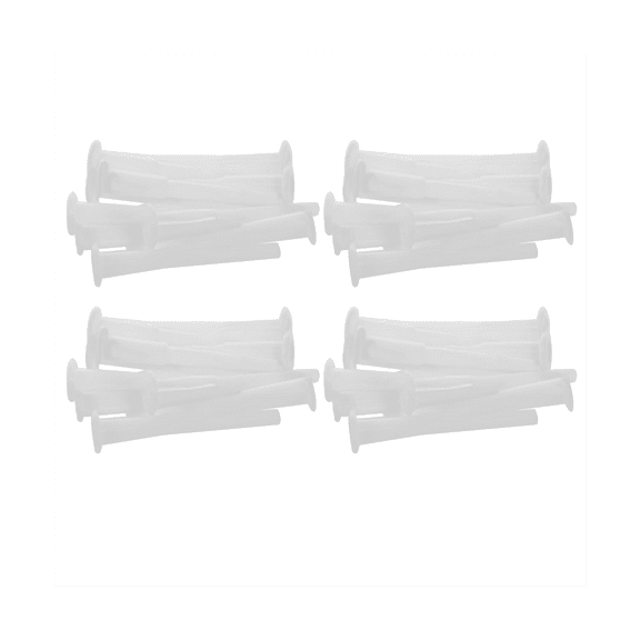 40X Fitness Exercise Sport Yoga Ball Inflatable Bed Pool Air Stopper Plug Pin White,40 x Gym Ball Air Stopper,white