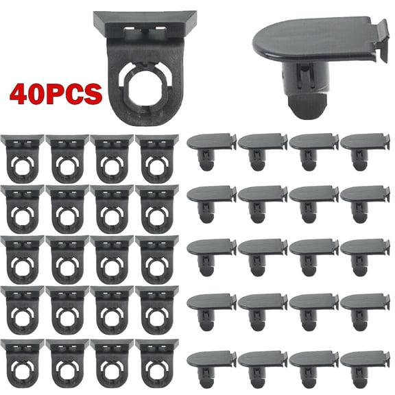 40X Front Bumper Fender Liner Fastening Clip 53879-02150 For Corolla Camry 18-21