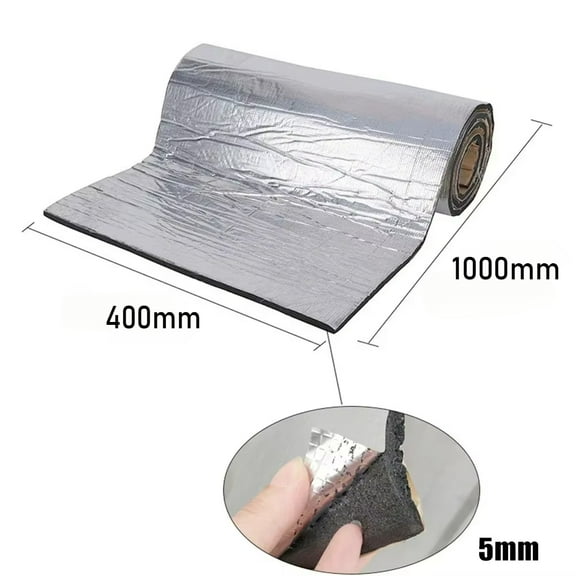 40X100/200cm Car Soundproofing Deadening Mat Sound Deadening Car Heat Noise Insulation Deadening Mat For Car Hood Engine Door