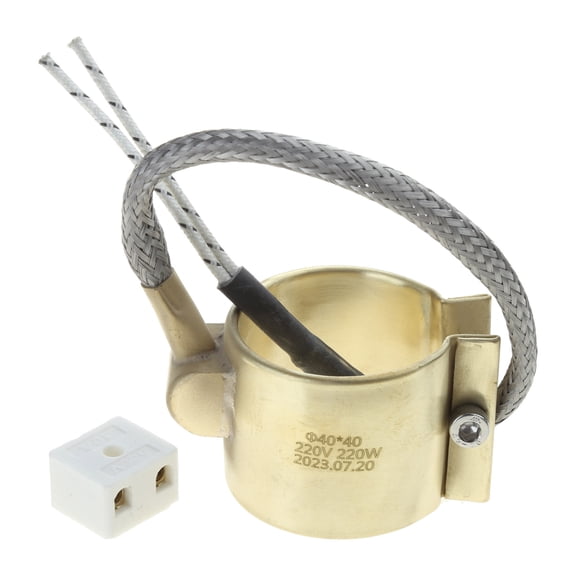 40X40/42X40/50X30/50X40mm Heater Electric Heating Fully Enclosed For Injection-Molding Machine Nozzle