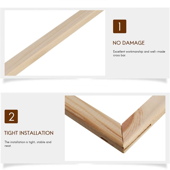 40X50 cm Wooden Frame DIY Picture Frames Art Suitable for Home Decor Painting Digital Drawing Paintings