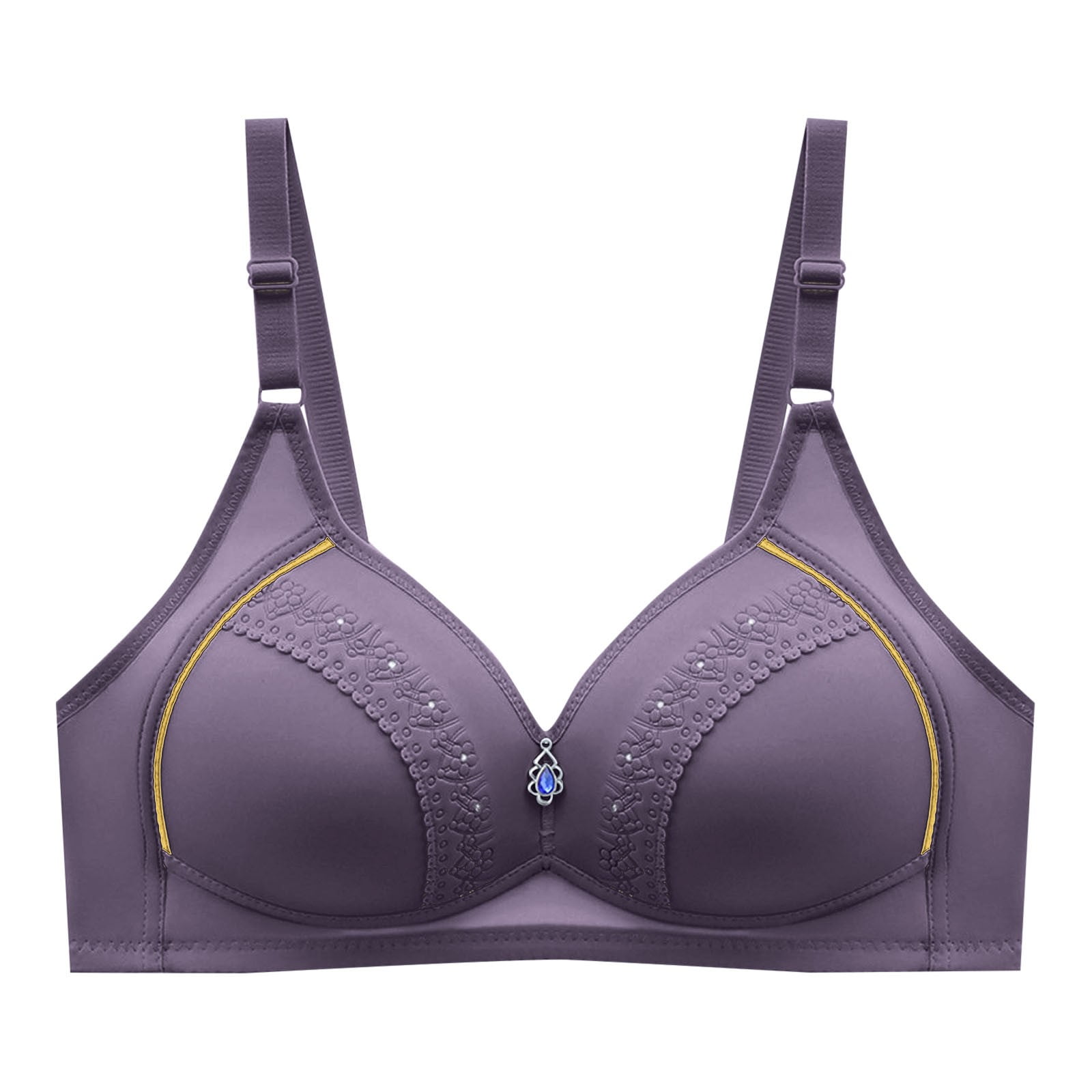 40c Bras for Women Women's Plus Size Underwear Push Up Thin Padded Bra