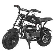 XtremepowerUS 40cc Gas Mini Dirt Bike, 4-Stroke Engine, Off-Road Ride-On Motorcycle, Ages 13+, Top Speed 20 mph, 165 lb Capacity, Black