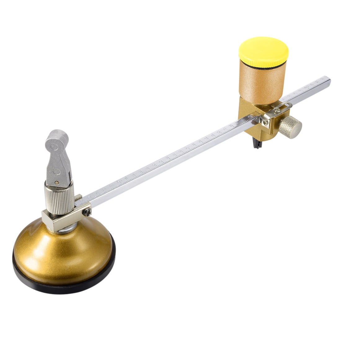 Unique Bargains 40cm Adjustable Oil Feed Compasses Type Glass Circle Circular Cutter