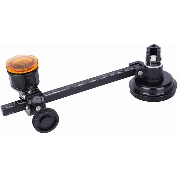 40cm Aluminum Alloy Glass Ceramic Tile Cutter Compasses Type Circle Cutter with A Fixed Suction Cup Glass Cutting Tools