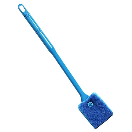 40cm Aquarium Fish Tank Brush Scrubber Cleaner Tool Blue
