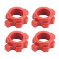 40cm Dumbbell Bars Weight Lifting Dumbbell Handles with 4Pcs Nuts Fitness Equipment