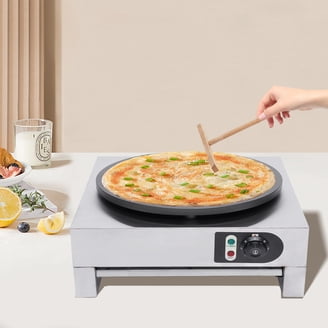 13-Inch Electric Crepe Maker - Non-Stick Pancake Griddle With Free Tools