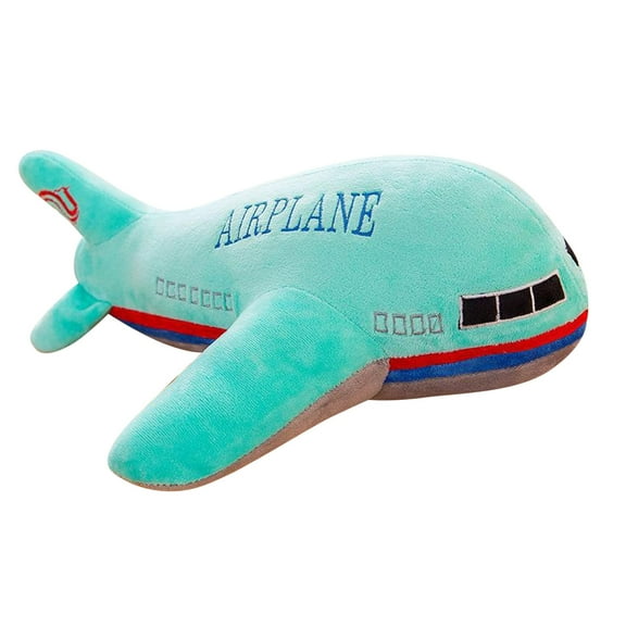 40cm Large Airplane Plush Toy Kids Sleeping Back Cushion Soft