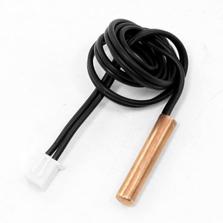40cm Length Copper Head Air Conditioner Temperature Sensor Cable Wire TC 10K