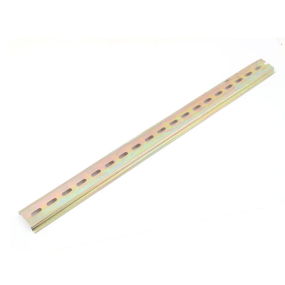 40cm Long Slotted Design Sliding 35mm DIN Mounting Rail for Circuit Breaker