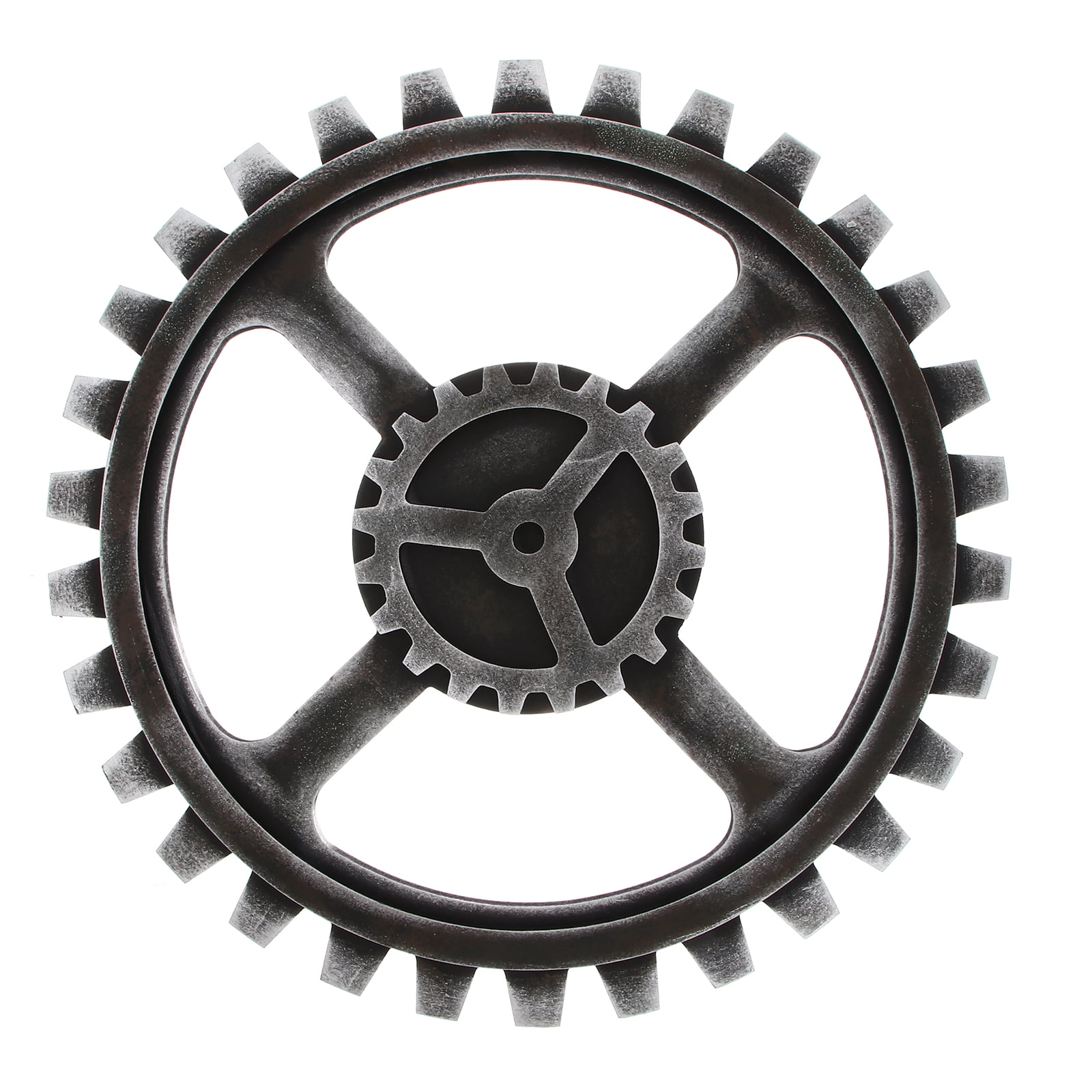 40cm Retro Style Gear Wheel Art Craft Wall Decor Creative Wooden Crafts