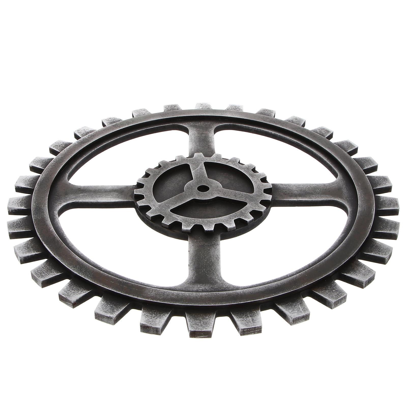 40cm Retro Style Gear Wheel Art Craft Wall Decor Creative Wooden Crafts