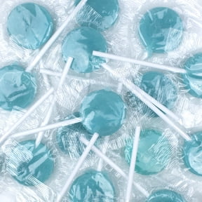 Large Blue Raspberry Lollipop Blue Lollipop Candy for Parties and Events