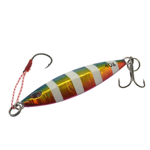 40g 2.95In Fishing Lure Sinking For Pike Bass Sea Jig Trout Swimbait Spoon Spinner Lure