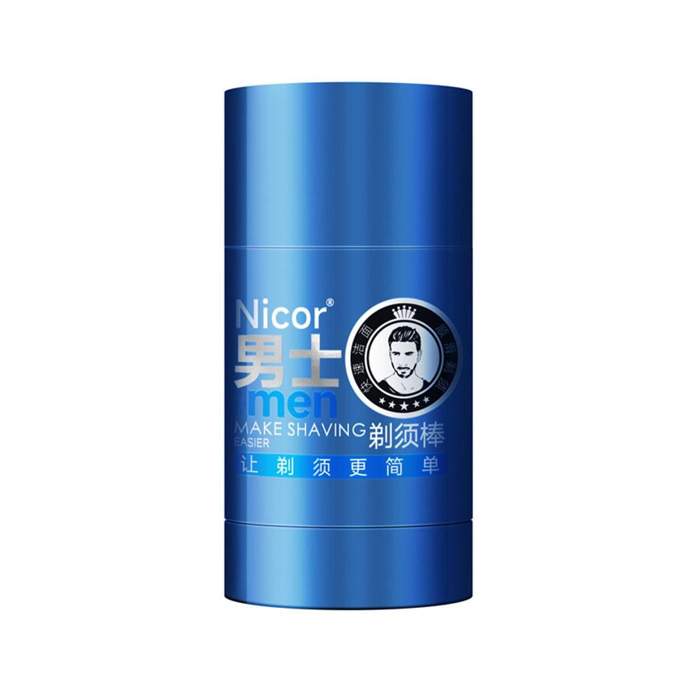 40g 2-in-1 Shaving & Cleansing Cream Stick For Men, Men's Shaving Stick X7Z8