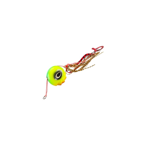 40g 60g 80g 100g Kabura Jigs Head for Snapper Rubber Skirt Fishing Accessory Artificial Lure Baits