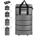 thumbnail image 1 of WOOW DEPOT 40in Expandable Suitcase Bag 4 Layer Collapsible Rolling Luggage Wheeled Duffle Bag Large for Home Storage Cargo Travel Business Moving, 1 of 8
