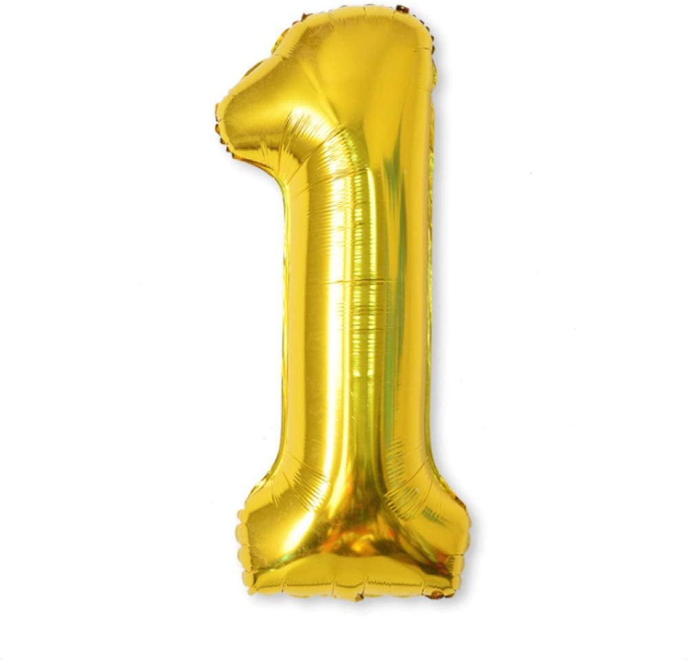 40in Gold Foil Number Balloon - Perfect for Celebrations - Walmart.com