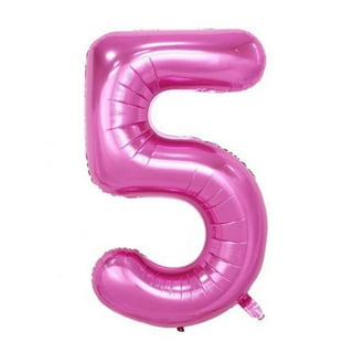 Number Balloons in Number Letter Balloons Walmart