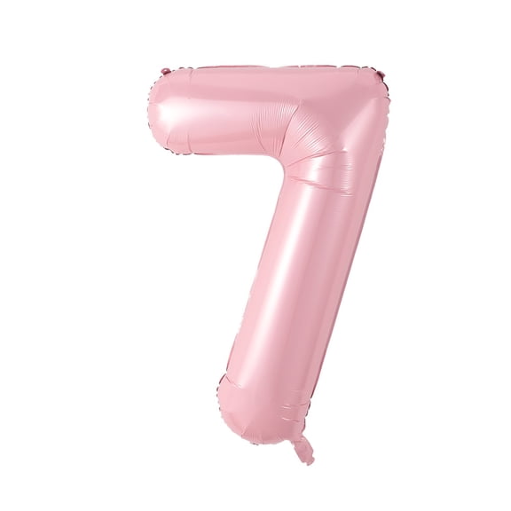 40in Pink Macaron Foil Number Balloon - Perfect for Celebrations