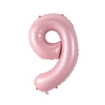 thumbnail image 1 of 40in Pink Macaron Foil Number Balloon - Perfect for Celebrations, 1 of 1