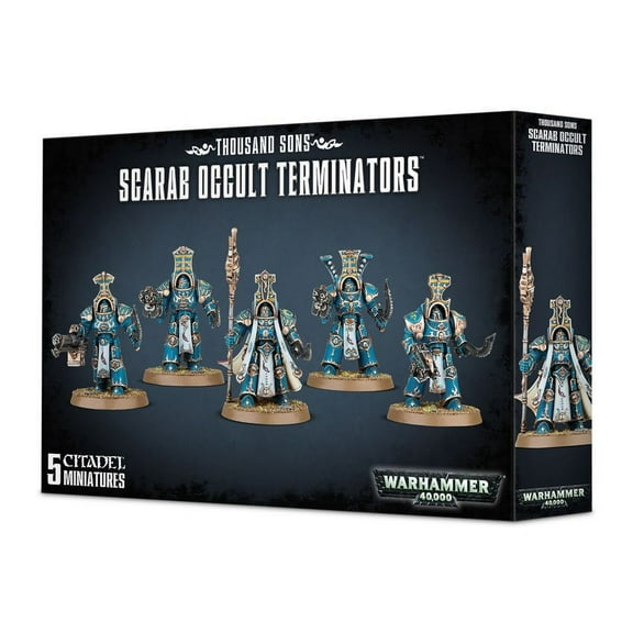 40k Thousand Sons: Scarab Occult Terminators