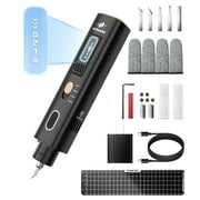 40kHz Ultrasonic Cutter Knife 35W Handheld Ultrasonic Knife with 50pcs Replacement Blades & OLED Display - Sonic Knife for 3D Printed Models, Plastic, Wood, Resin, PVC, Leather & More