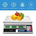 thumbnail image 1 of 40kg Digital Weight Scale Price Computing Retail Count Scale Food Meat Scales Kitchen Weight Scale, 1 of 11