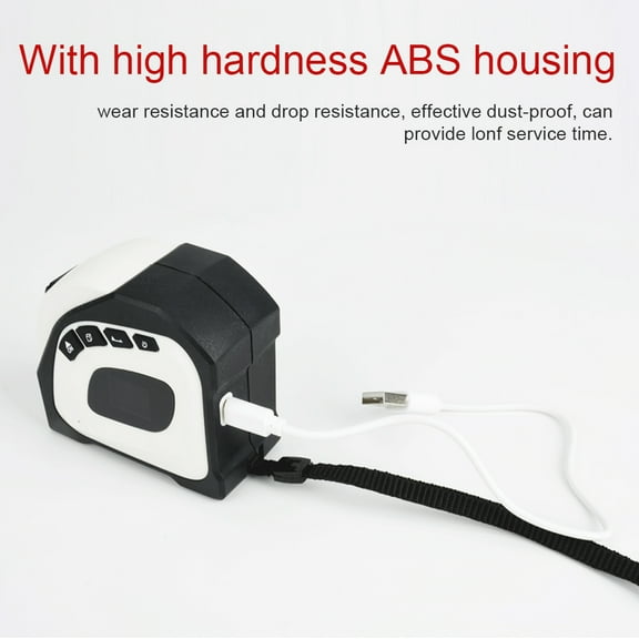 40m Rangefinder Rangefinder 2in1 Rangefinder 5m Tape Measure Ruler LCD Display with Backlight Distance Meter Building Measurement Device Area Volumes Surveying Equipment