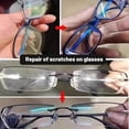 thumbnail image 1 of 40ml Fan-Favorite Glass Scratch Remover - Multipurpose Anti-Scratch Polish for Eyeglass Lenses, Plastic Doors & Glass Surfaces, Non-Abrasive Cleaner for Windows, Mirrors & Displays, White, 1 of 5