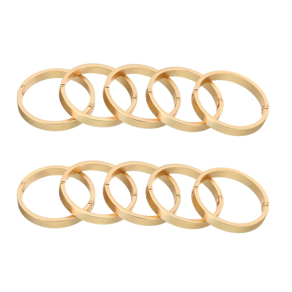 40mm/1.6inch Binder Rings, 10PCS Paper Rings Book Rings Loose Leaf Binder Rings Small for Index Cards Craft Classroom